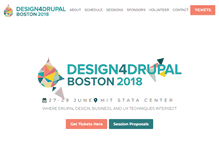 Tablet Screenshot of design4drupal.org